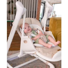 Стульчик - качели Carrello Cascata CRL-10303 Ash Grey Wooden серый, с функцией укачивания фото 77