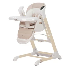 Стульчик - качели Carrello Cascata CRL-10303 Cream Beige Wooden бежевый, с функцией укачивания
