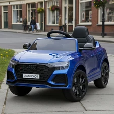 Детский электромобиль Audi M 4569EBLRS-4 синий автопокраска