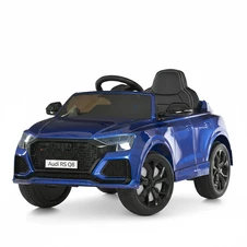 Детский электромобиль Audi M 4569EBLRS-4 синий автопокраска купить