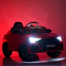 Детский электромобиль Audi M 4569EBLRS-4 синий автопокраска фото 33