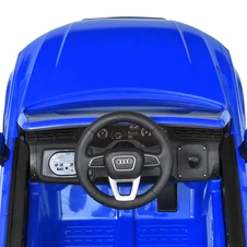 Детский электромобиль M 5796EBLRS-4 Audi синий с мягким сиденьем фото 66