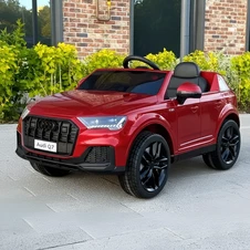 Детский электромобиль M 5796EBLRS-3 Audi красный с мягким сиденьем