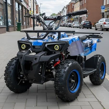 Подростковый квадроцикл HB-ATV1000AS-4 синий с мотором 1000W