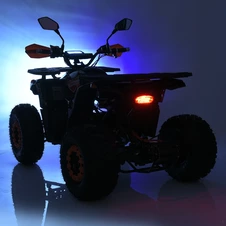 Квадроцикл на аккумуляторе HB-EATV1450F-P-11-7(MP3) V2 серо-оранжевый с мотором 1450W фото 55