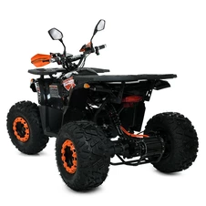 Квадроцикл на аккумуляторе HB-EATV1450F-P-2(MP3) V2 черный с мотором 1450W фото 11