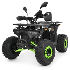 Квадроцикл на аккумуляторе HB-EATV1450F-P-5(MP3) V2 зеленый с мотором 1450W купить