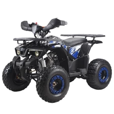 Подростковый квадроцикл HB-EATV1450H-2-4(MP3) V2 черно-синий с мотором 1450W