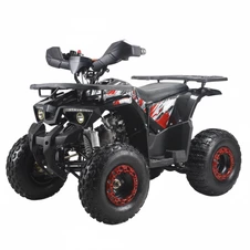 Подростковый квадроцикл HB-EATV1450H-2-3(MP3) V2 черно-красный с мотором 1450W