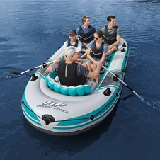 Надувная пятиместная лодка Bestway 65159 размеры 364 х 166 х 45 см