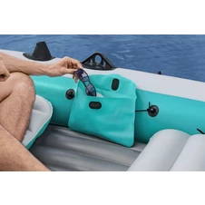 Надувная пятиместная лодка Bestway 65159 размеры 364 х 166 х 45 см фото 88