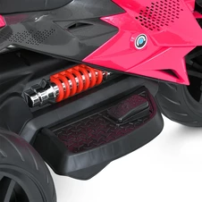 Детский мотоцикл Bambi M 4274ELR-8 розовый пульт управления фото 99