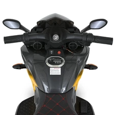 Детский мотоцикл Bambi M 4274ELR-6 желтый пульт управления фото 77