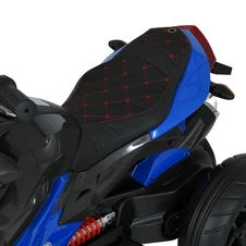 Детский мотоцикл Bambi M 4274ELR-4 синий пульт управления фото 88