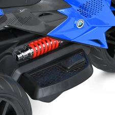 Детский мотоцикл Bambi M 4274ELR-4 синий пульт управления фото 99