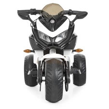 Детский мотоцикл Bambi M 4274ELR-1 белый пульт управления фото 11