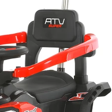 Квадроцикл - толокар M 6300EBLR-3 красный пульт управления фото 33