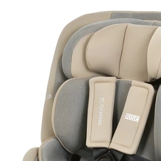 Автокресло El Camino i-Rise ME 1207 Beige бежевое поворотное фото 11