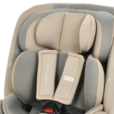 Автокресло El Camino i-Rise ME 1207 Beige бежевое поворотное фото 33