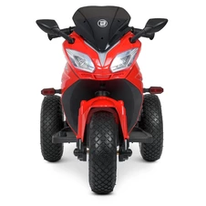 Детский электромотоцикл M 4840ALR-3 красный с пультом дистанционного управления фото 11
