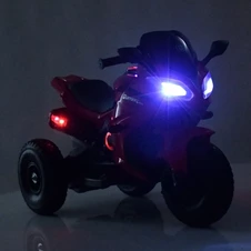 Детский электромотоцикл M 4840ALR-1 белый с пультом дистанционного управления фото 55