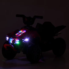 Детский квадроцикл на аккумуляторе M 6181ELR-2 черный с пультом фото 55