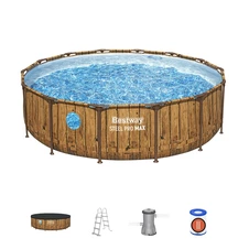 Каркасный бассейн Bestway 561JM с фильтр - насосом 427 х 107 см фото 57