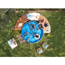 Каркасный бассейн Bestway 561RW с подстаканниками 305 х 61 см фото 44