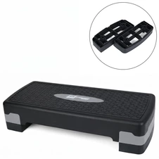 Двухступенчатая степ - платформа MS 0534-6 черно-красная фото 11