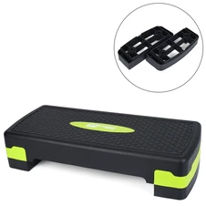 Двухступенчатая степ - платформа MS 0534-4 черно-синяя купить