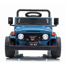 Детский электромобиль Toyota M 6308EBLR-4 синий с EVA колесами фото 11