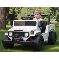 Детский электромобиль Toyota M 6308EBLR-1 белый с EVA колесами фото 33