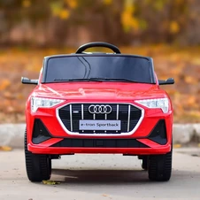 Детская электромобиль M 6133EBLR-3 красная Audi с мягким сиденьем фото 11