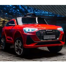 Детская электромобиль M 6133EBLR-3 красная Audi с мягким сиденьем фото 13