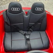 Детская электромобиль M 6133EBLR-3 красная Audi с мягким сиденьем фото 57