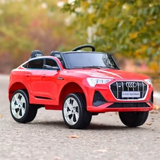 Детская электромобиль M 6133EBLR-3 красная Audi с мягким сиденьем купить