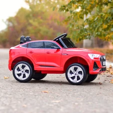 Детская электромобиль M 6133EBLR-3 красная Audi с мягким сиденьем фото 44