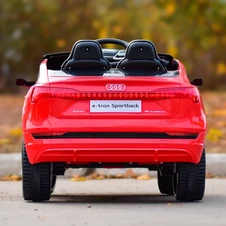 Детская электромобиль M 6133EBLR-3 красная Audi с мягким сиденьем фото 88