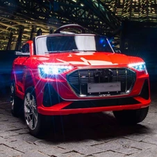 Детская электромобиль M 6133EBLR-3 красная Audi с мягким сиденьем фото 99