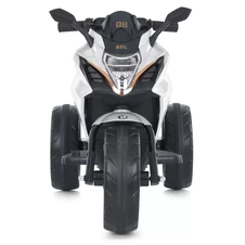 Детский мотоцикл на аккумуляторе M 5050ELR-1 белый с пультом фото 11