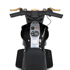 Детский мотоцикл Bambi M 5048ELR-2 черный пульт управления фото 32