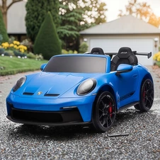 Детский электромобиль M 6111EBLR-4(24V) синий двухместный Porsche фото 77