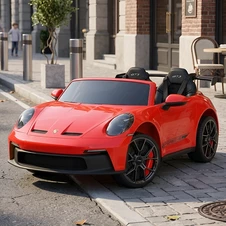 Детский электромобиль M 6111EBLR-3(24V) красный двухместный Porsche