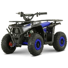 Подростковый квадроцикл HB-FFA1000-2-4 черно-синий с двигателем 1000W