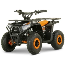 Подростковый квадроцикл HB-FFA1000-2-7 черно-оранжевый с двигателем 1000W