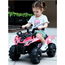 Детский квадроцикл на аккумуляторе M 6297ERL-8 розовый с пультом фото 44