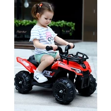 Детский квадроцикл на аккумуляторе M 6297ERL-3 красный с пультом фото 33