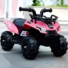 Детский квадроцикл на аккумуляторе M 6297ERL-2 черный с пультом фото 11