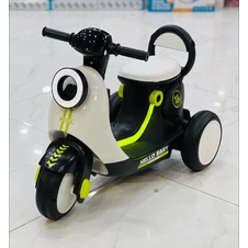 Детский мотоцикл на аккумуляторе M 6298BR-13 бежевый с пультом фото 33