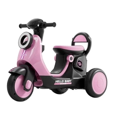 Детский мотоцикл на аккумуляторе M 6298BR-8 розовый с пультом купить